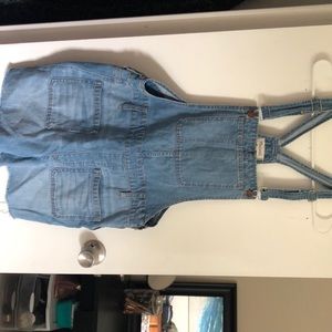 Madewell overall shorts